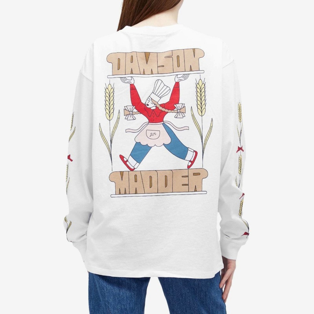 Damson Madder Fresh Bread Long Sleeve Tshirt